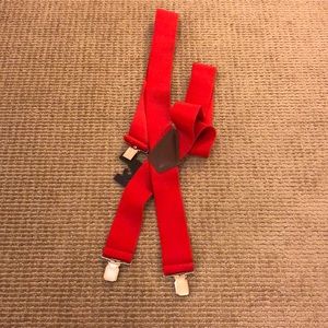 Red suspenders
